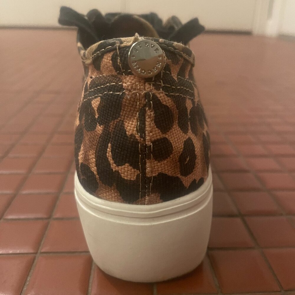 Steve Madden Canvas Platform Leopard Print Shoe - image 3